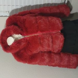 AZ Magenta Front Zip Jacket